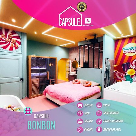 Capsule Bonbon - Balneo - Sauna - Billard - Nintendo Switch ドゥエー エクステリア 写真