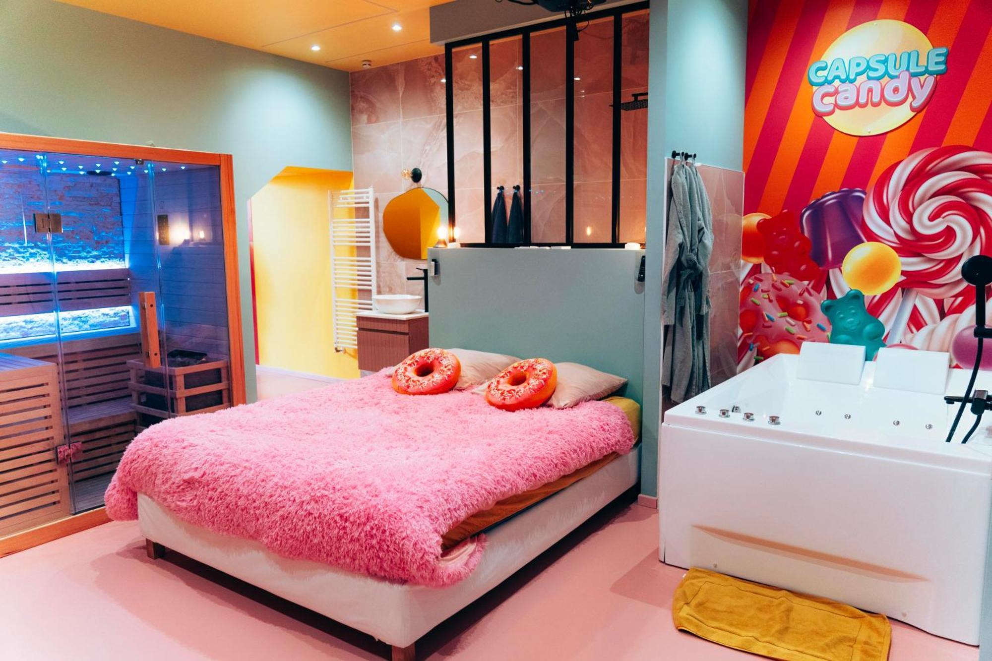 Capsule Bonbon - Balneo - Sauna - Billard - Nintendo Switch ドゥエー エクステリア 写真